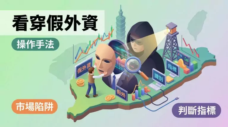 台股假外資怎麼識別？三個指標幫你看穿背後的操作手法