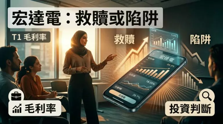 Trump T1 Phone 背後是宏達電？用 3 個財務數字判斷這個合作到底是救贖還是陷阱