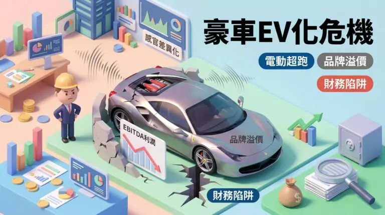 市場看衰法拉利首款電動超跑的3個原因:傳統豪車品牌切換EV的財務陷阱在哪裡