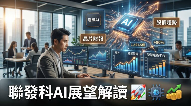 聯發科 AI Edge 晶片財報解讀：2026 年股價漲逾 90%，財務數字真的撐得住嗎？