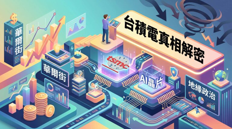 台積電2026年還能買嗎？華爾街持續力挺的邏輯、地緣政治威脅與估值核心問題完整解析
