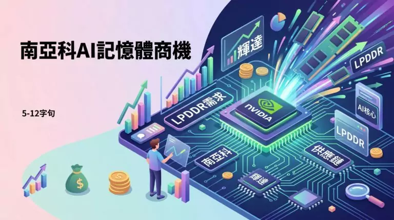 NVIDIA Vera Rubin 讓 AI 伺服器 LPDDR 需求超越整個手機市場——台灣記憶體供應鏈誰受益最大？