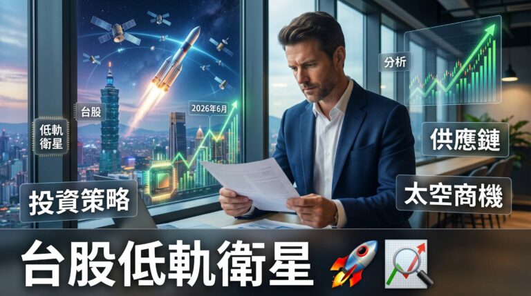 台股低軌衛星概念股有哪些？SpaceX 2026 年 IPO 傳聞如何影響供應鏈投資邏輯？