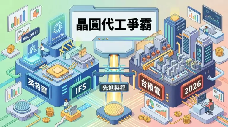 2026 年英特爾 IFS 和台積電先進製程，投資人怎麼判斷誰更有競爭力？