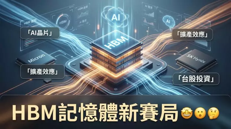 記憶體大擴產後市怎麼看？美光、三星、海力士 HBM 競爭格局與 AI 需求支撐深度分析（2026）
