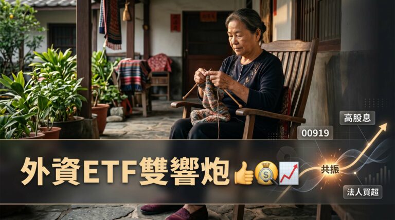 為什麼外資大買的股票跟 00919 前十大持股高度重疊？這個共振現象代表什麼？