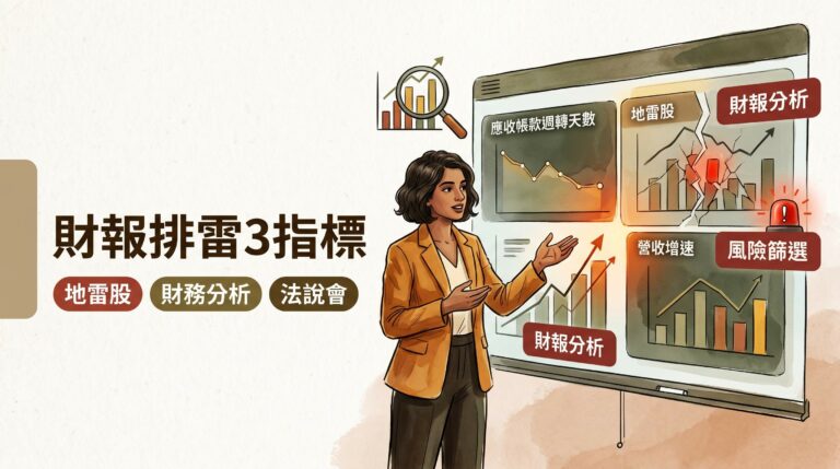 Q2財報季倒數：法說前3個必看財務指標，提前排除地雷股