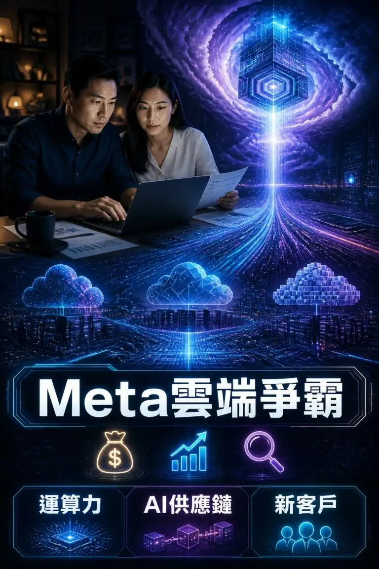 Meta自建雲端賣算力:台灣AI供應鏈第4個超級客戶或殺價競爭前兆?