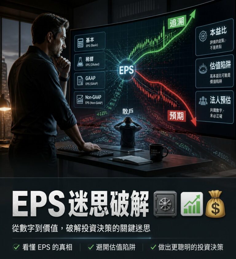 EPS 三種口徑完全解析：為什麼看多看空都沒錯？散戶混用的代價有多大（2026）
