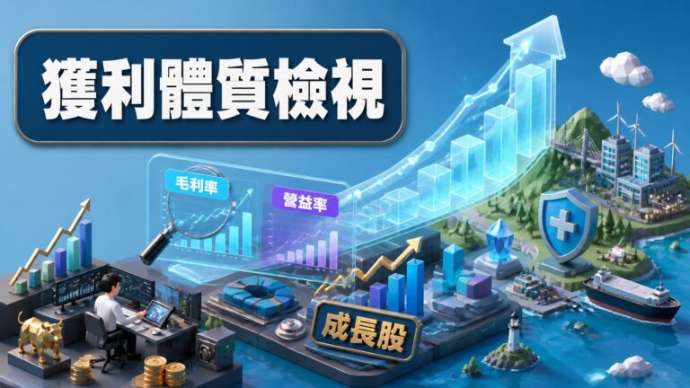 營收年增500%卻賺不到錢？用毛利率、營益率找出體質真優的高成長股