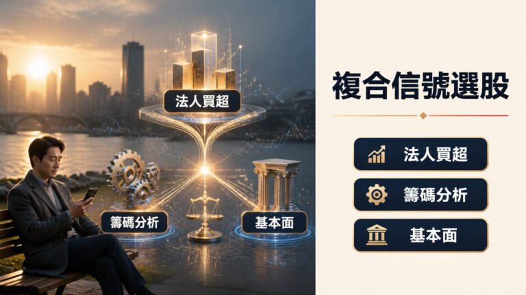 法人買超不等於會漲？中探針隔日爆量背後的複合信號選股邏輯解析