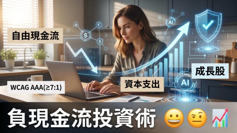 自由現金流為負還能翻倍？三大財務報表指標拆解高成長企業的真實體質