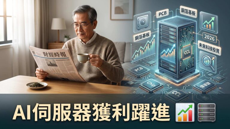 PCB與CCL廠Q2財報解讀：精成科、富喬獲利回升，2026伺服器升級傳導鏈完整分析