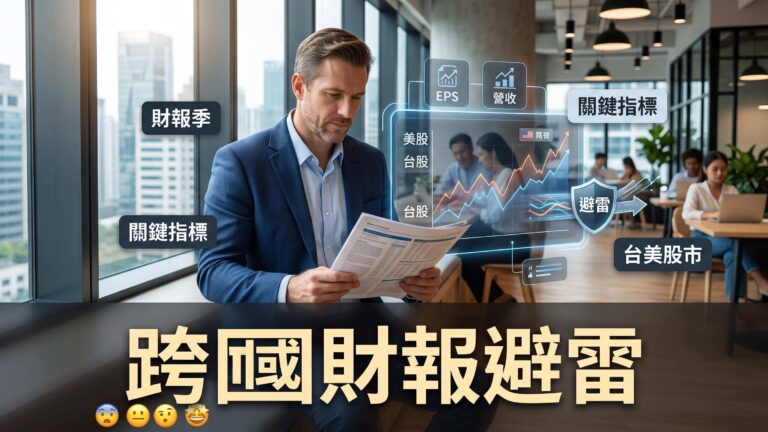 美股台股財報行事曆怎麼查？用3個關鍵指標建立跨國財報季避雷工作流