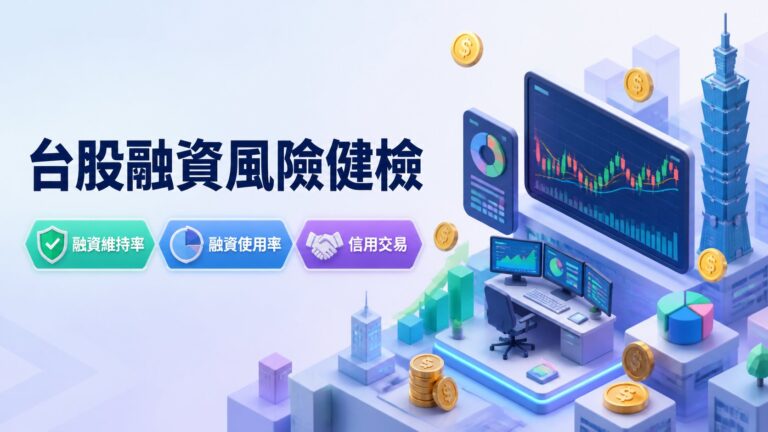 信用交易風險自檢：融資維持率與融資使用率雙指標分級法，2026年台股實操指南