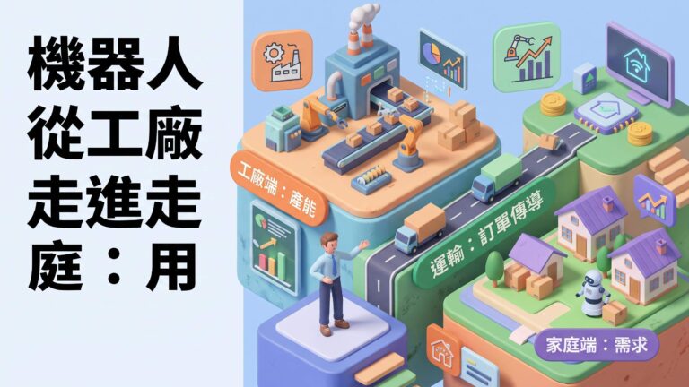 機器人從工廠走進家庭：用3個產業鏈節點看訂單傳導
