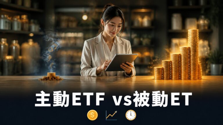 主動ETF vs被動ETF：5年費用差距全算账（含實例對比表）