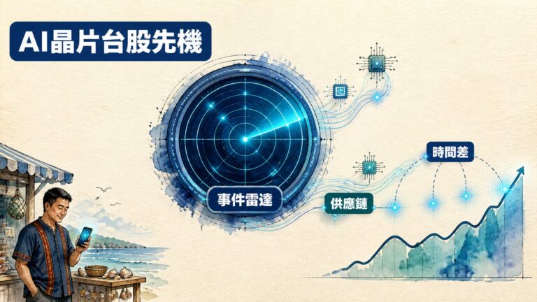 事件雷達怎麼接到產業鏈：AI晶片供應鏈時間差效應與台股個股機會解讀