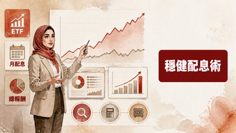 月配息2萬不是夢：用3個檢查點算出你要的ETF組合