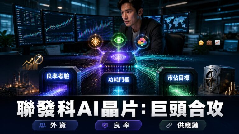 聯發科攜NVIDIA、Alphabet衝刺AI ASIC：外資緊盯良率與功耗3道門檻，供應鏈個股全解析