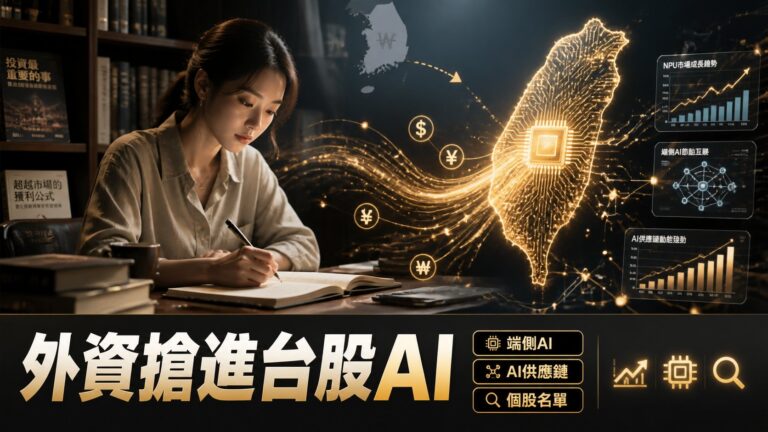 外資轉向買超台股AI供應鏈：用Wistock量化分析拆解端側AI三大主軸與相關個股名單