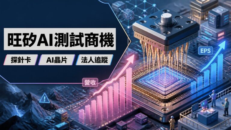 2026跟著法人買旺矽(6223)：投信加碼背後的AI測試商機，高部位季底調節風險不容忽視