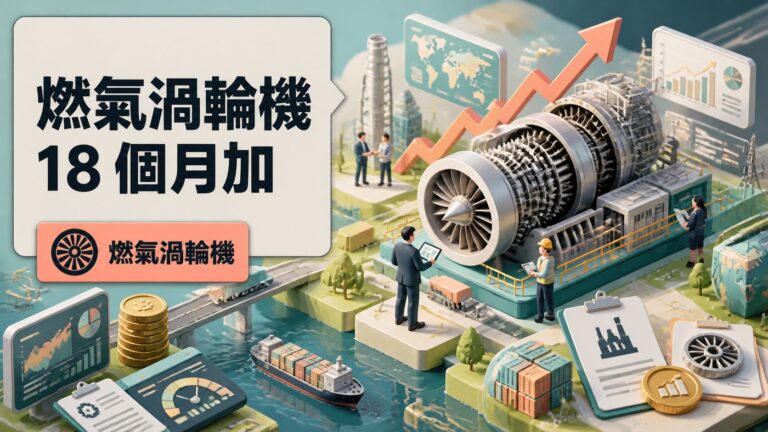 燃氣渦輪機 18 個月加快上線：全球供應鏈重新估值的轉折點