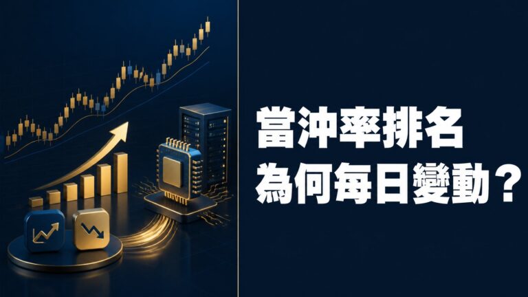 當沖率排名為何每日變動？AI 伺服器供應鏈帶動大甲、台虹、天品當沖活躍的背後邏輯