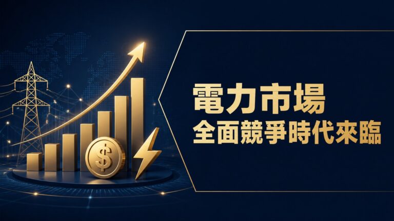 電力市場全面競爭時代來臨，估值節奏怎麼變？追蹤3段傳導鏈與相關台股機會