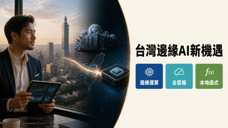 Compile by Training重塑推論經濟學：本地神經函式如何終結雲端API依賴，台灣邊緣AI廠商迎來供應鏈轉折點