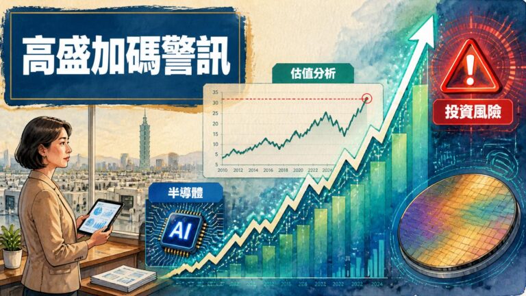 高盛加碼台灣半導體背後的3道風險警訊，用財務指標自行評估追價成本