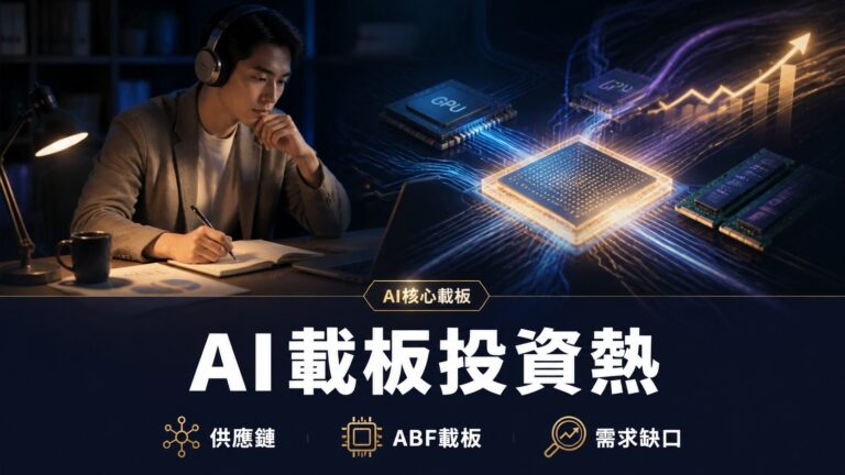 欣興載板供貨告急：AI需求三重驅動下，資金搶先鎖定哪一段供應鏈？