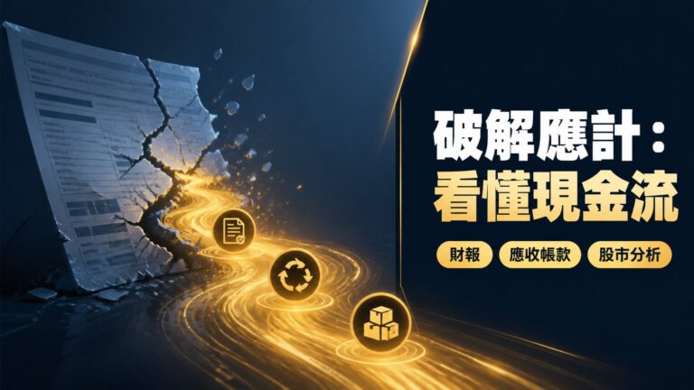 應計制迷思破解：定穎投控1.9億重訊如何揭露市場從帳面數字轉向現金流品質的風向轉變
