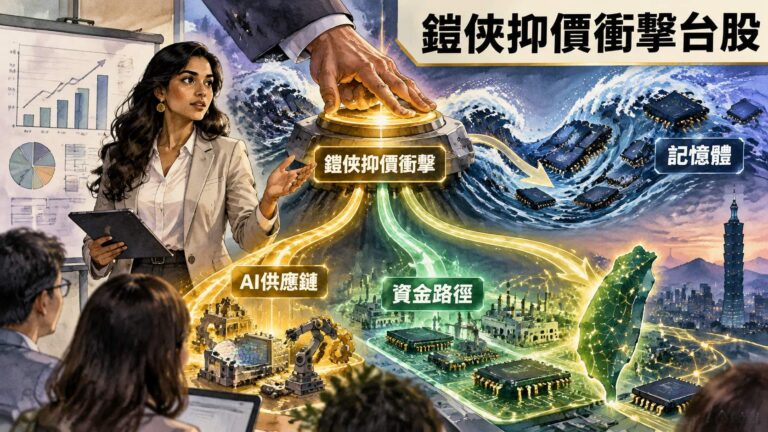 記憶體飆卻喊抑漲：我看鎧俠訊號背後的3段資金路徑——原廠定價管制如何影響台股供應鏈
