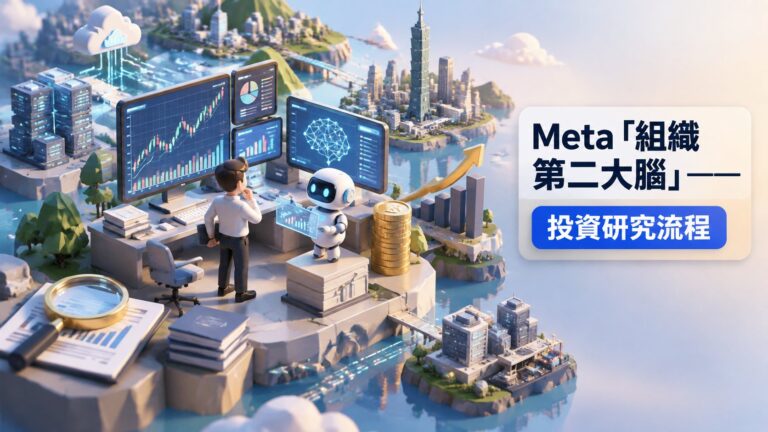 Meta「組織第二大腦」怎麼改你的投資研究流程：AI代理人工作流與台股機會