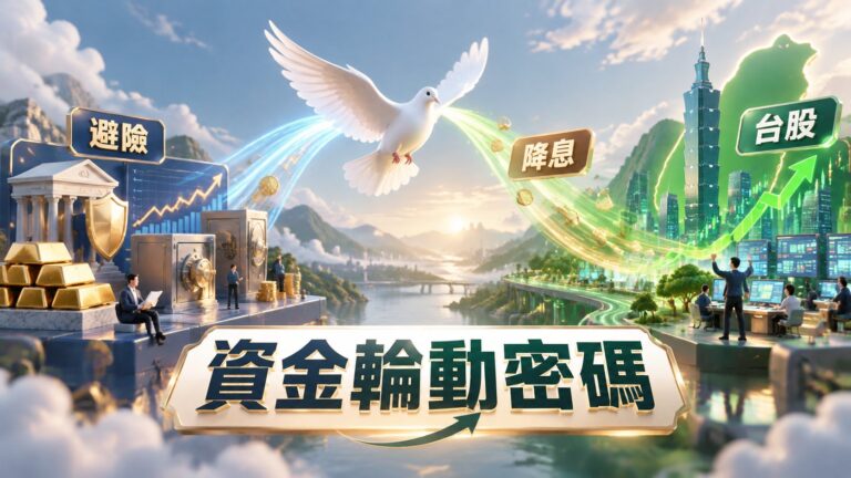 Fed放鴿後這2大訊號揭露資金輪動密碼：從避險回溫到台股補漲