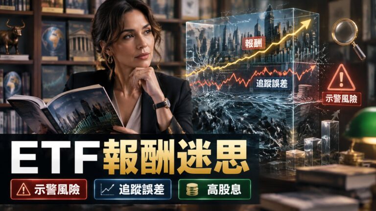 ETF追蹤只看報酬會騙你？央行示警3大風險＋4點檢查表快速判斷