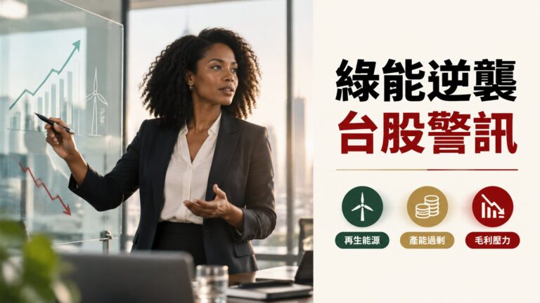 毛利壓力先出現在上游？再生能源過剩的三段傳導與台股受創分析