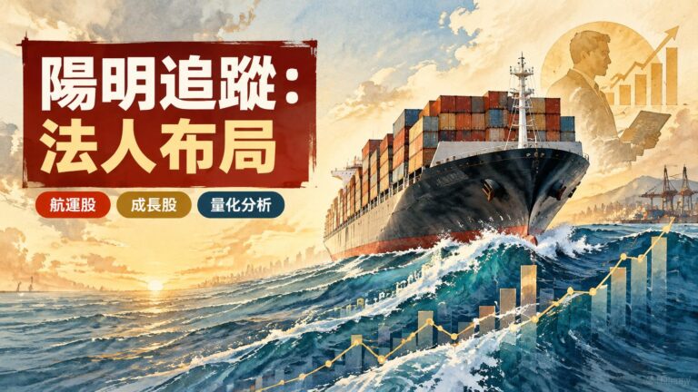 2026跟法人買先看：近十日量最大分點+一日買超過門檻的陽明怎麼看