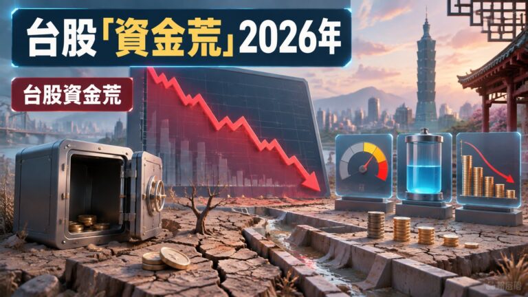 台股「資金荒」2026年度投資指南：融資維持率、銀行流動性與法人籌碼的3個即時檢查點