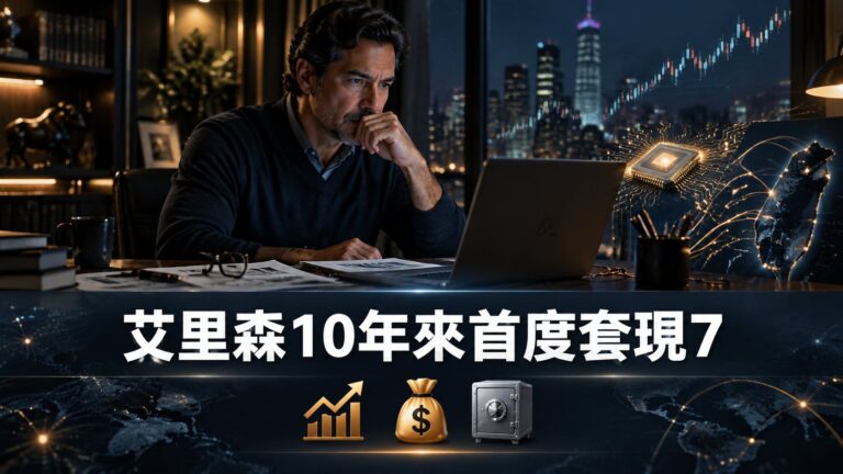 艾里森10年來首度套現75億美元：Oracle籌碼轉折、AI燒錢困局與台灣供應鏈的機會警訊解讀