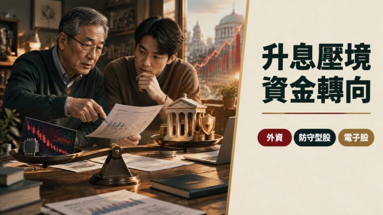 升息預期激升下的資金切換邏輯：CPI公布後為什麼外資轉向防守型資產而非搶進電子股