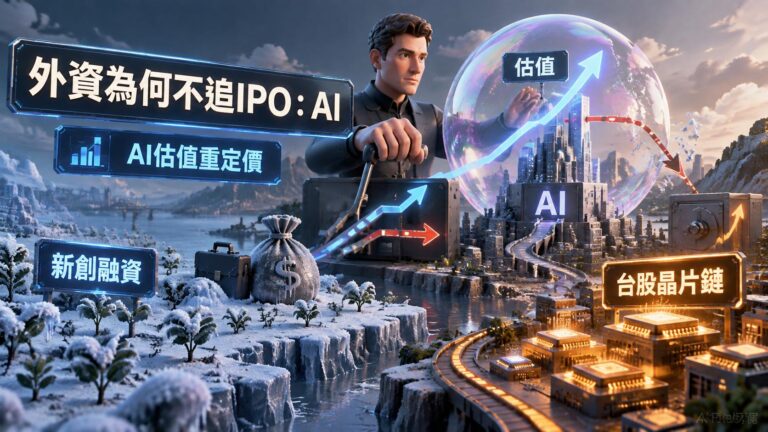 外資為何不追IPO：Altman一句話如何改寫AI估值路徑，台股晶片鏈短期受惠、新創融資寒冬啟動