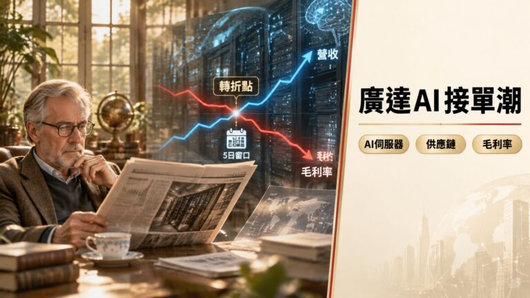8-K申報不是利多通膨：掌握廣達5天窗口抓AI供應鏈接單轉折點