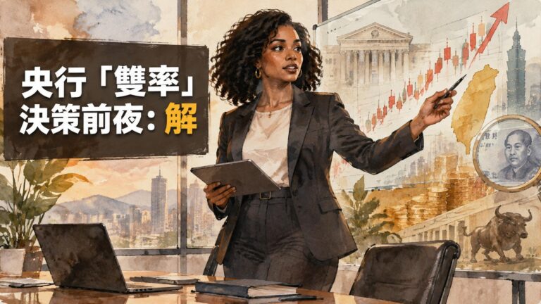 央行「雙率」決策前夜:解讀升息困局中的新台幣升值、通膨與金融股變局