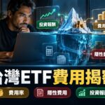 內扣費用率差多少？2026年8月台灣成分ETF完整成本拆解指南——從經理費到隱性費用一次清楚